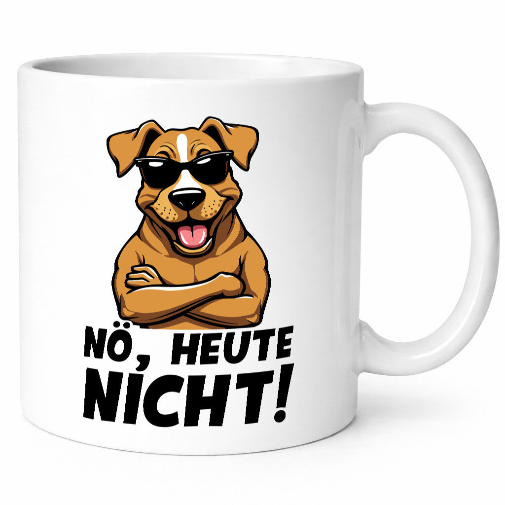 Nö Heute nicht | Hund Sturer Podenco Geschenk Tierliebhaber Humor lustiger