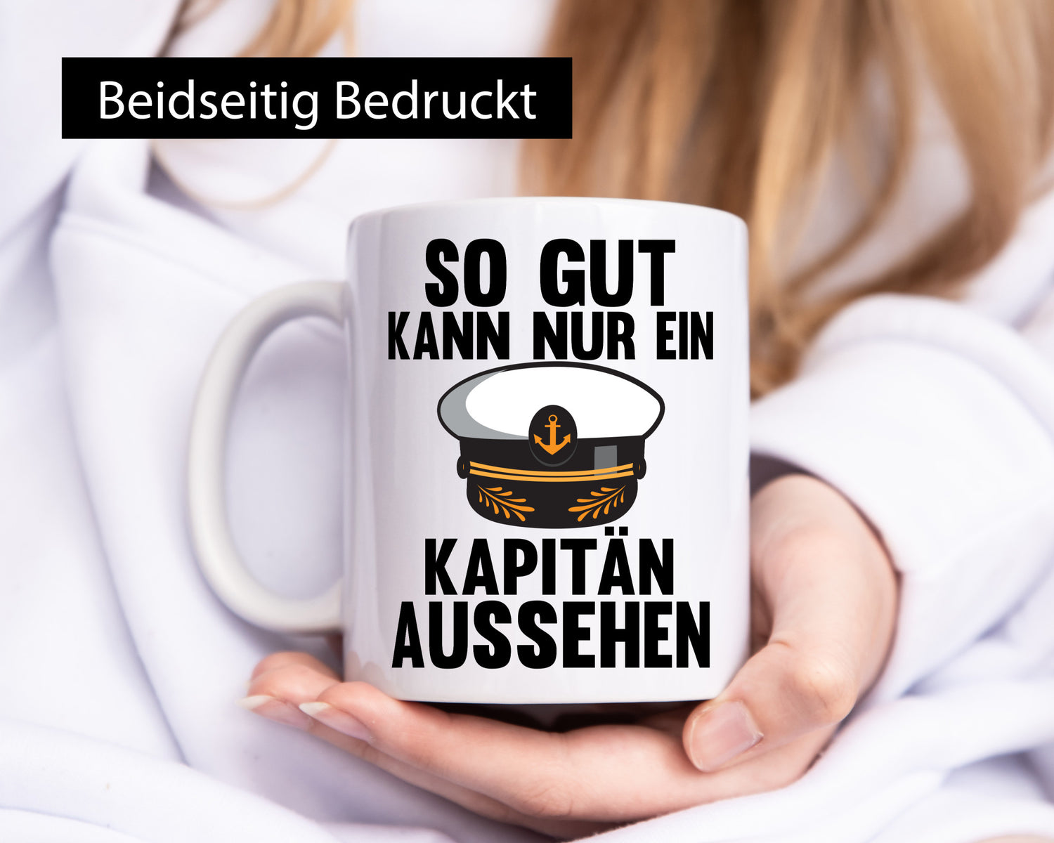 So gut kann nur ein Kapitän aussehen | lustig Humor Geschenkidee Geschenk Tasse