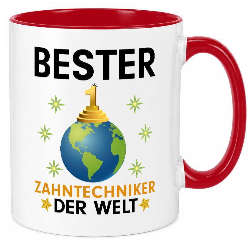 Welt BesterZahntechniker | Zahnmedizin lustig Humor Geschenkidee Geschenk Tasse
