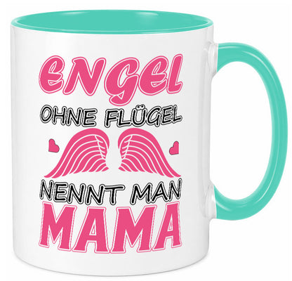 Mama Engel Humor Familie Geschenkidee Tasse
