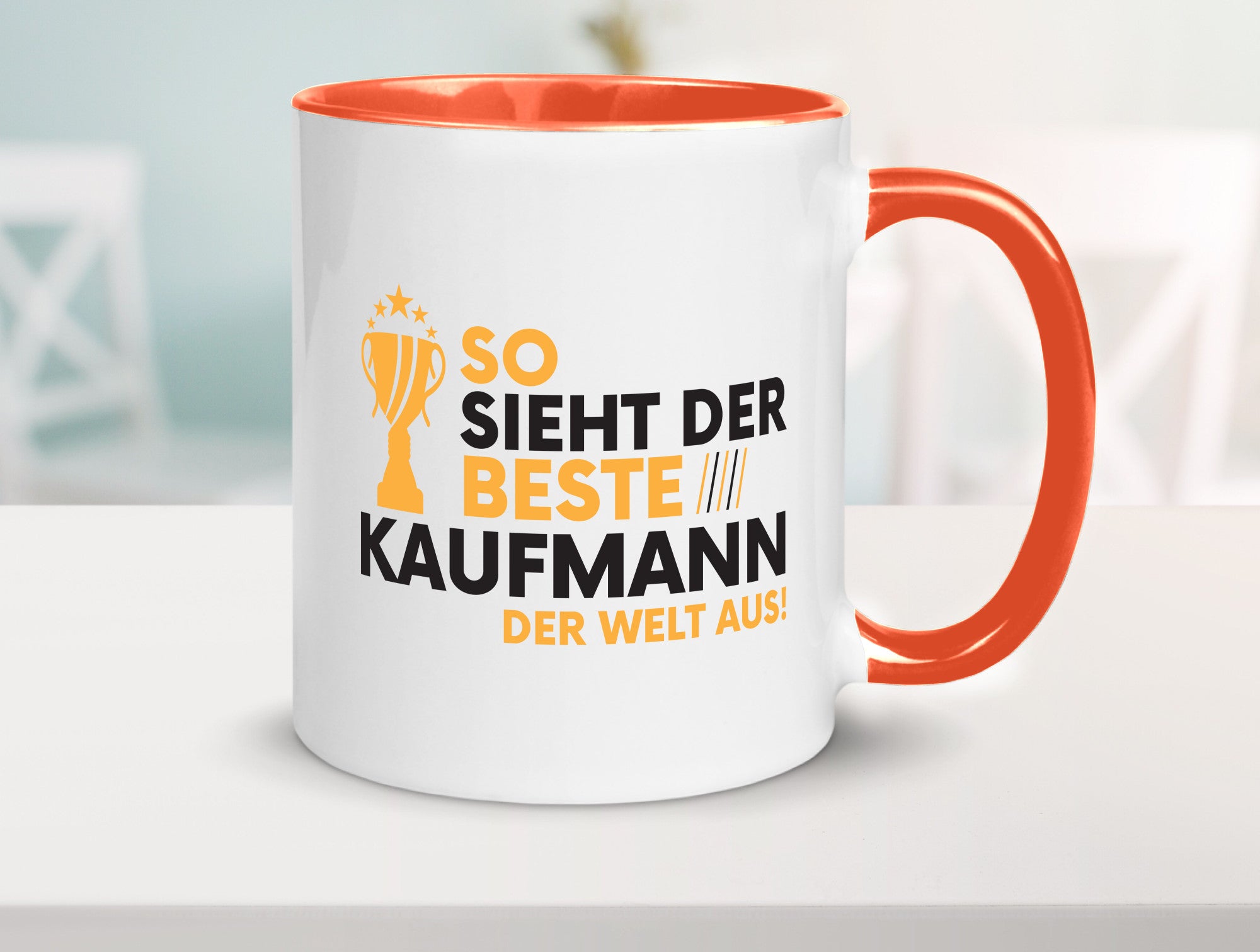 Der Weltbeste Kaufmann Kaufmänner lustig Humor Geschenkidee Geschenk Tasse