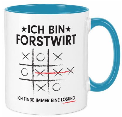 Lösung finden: Forstwirt | Waldarbeiter v2 Geschenkidee Arbeit Kollegen Büro