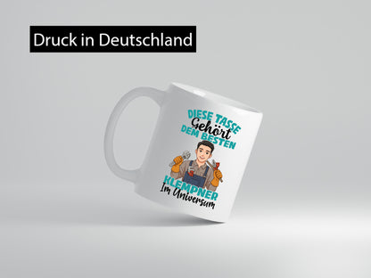 Im Universum: Klempner |klempnern Humor Geschenkidee Tasse
