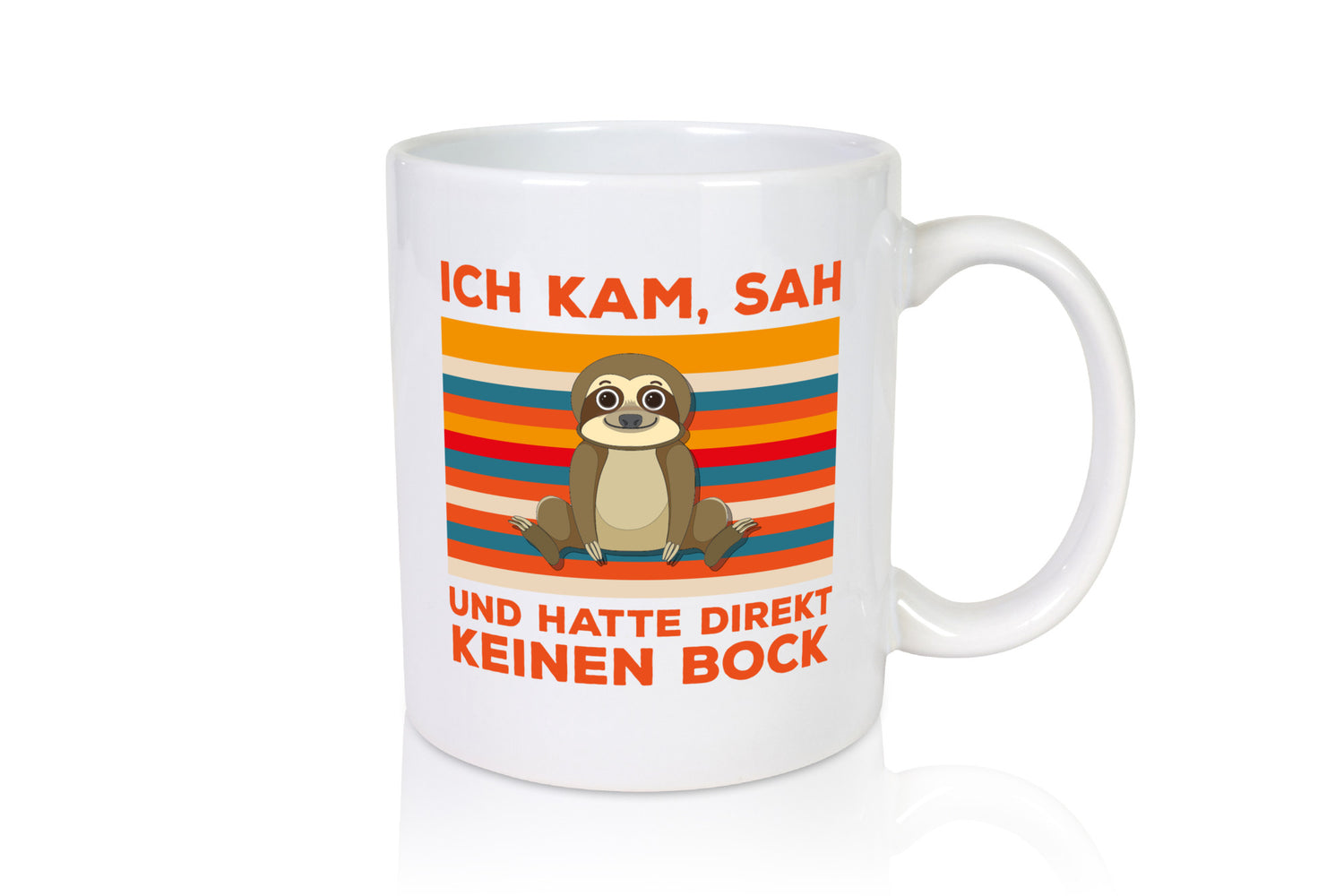 Keinen Bock | Morgenmuffel Spruch Faultier Statement Geschenkidee Tierliebhaber