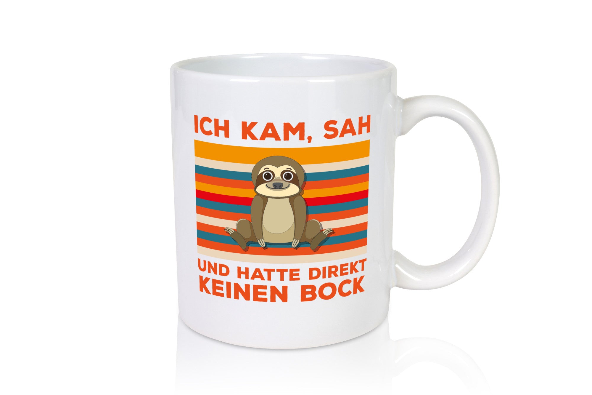 Keinen Bock | Morgenmuffel Spruch Faultier Statement Geschenkidee Tierliebhaber