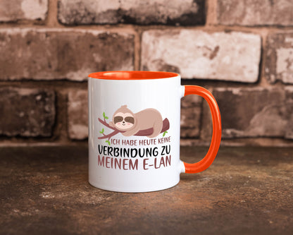 Verbindung zum Elan | WLAN Faultier Faulpelz Laufband Humor Tierliebhaber