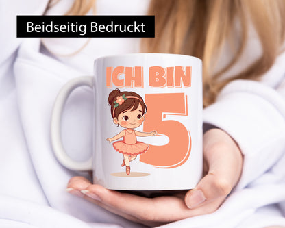 5 Geburtstag | Jahre Ballerina Mädchen Ballet lustiger Spruch Geschenk