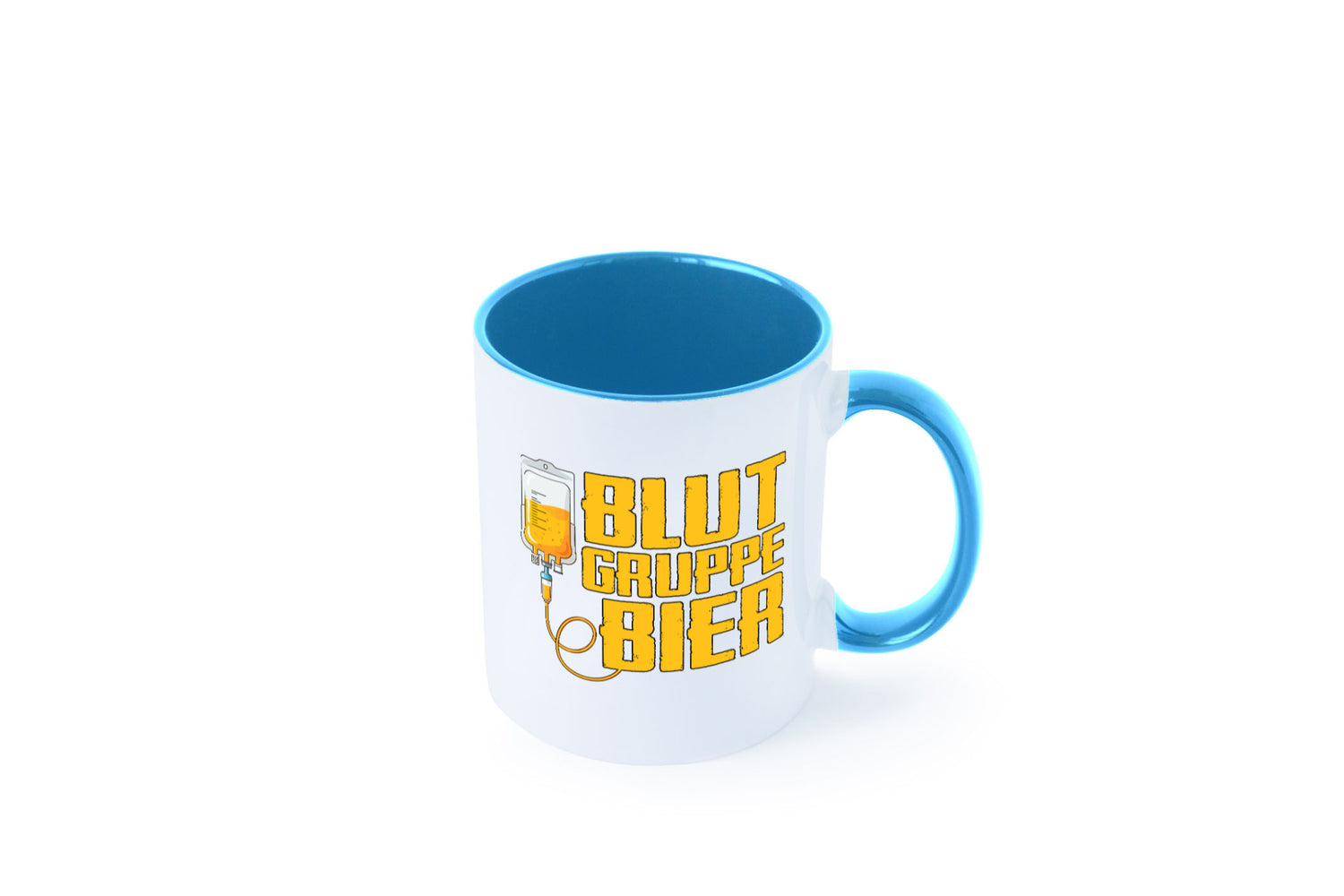 Blutgruppe Bier | Saufen Trinken Biertrinker Humor Geschenkidee Tasse