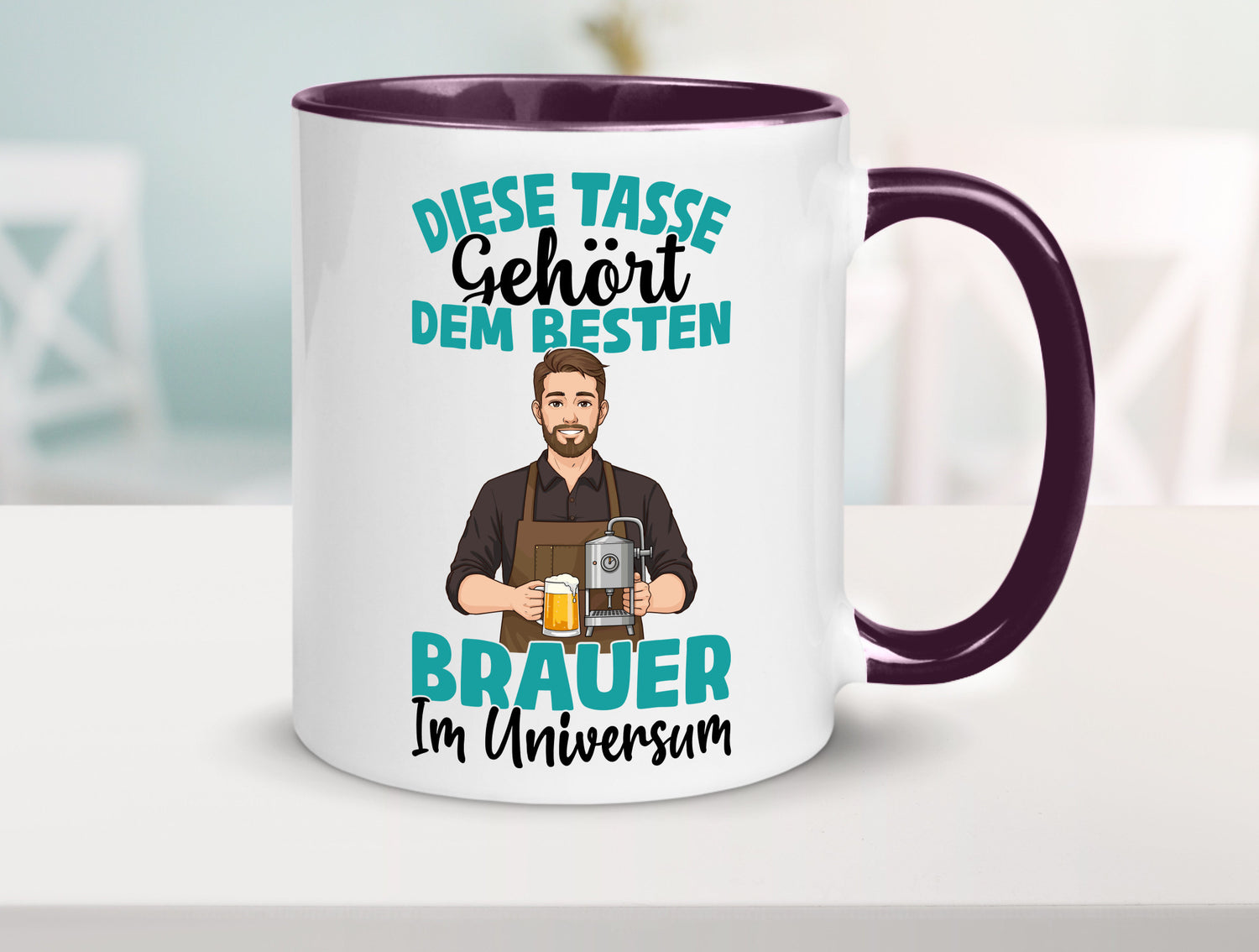 Im Universum: Brauer | Bier Brauerei Geschenk Humor Geschenkidee lustiger