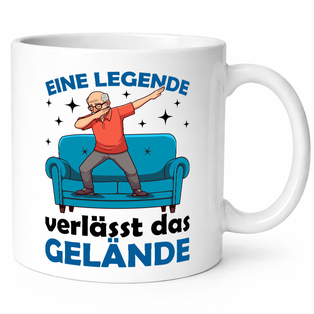 Legende verlässt das Gelände | Renteneintritt Rentner lustiger Spruch Geschenk