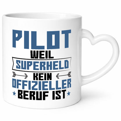Superheldin Pilot | Flugzeug Piloten lustiger Spruch Geschenk Humor