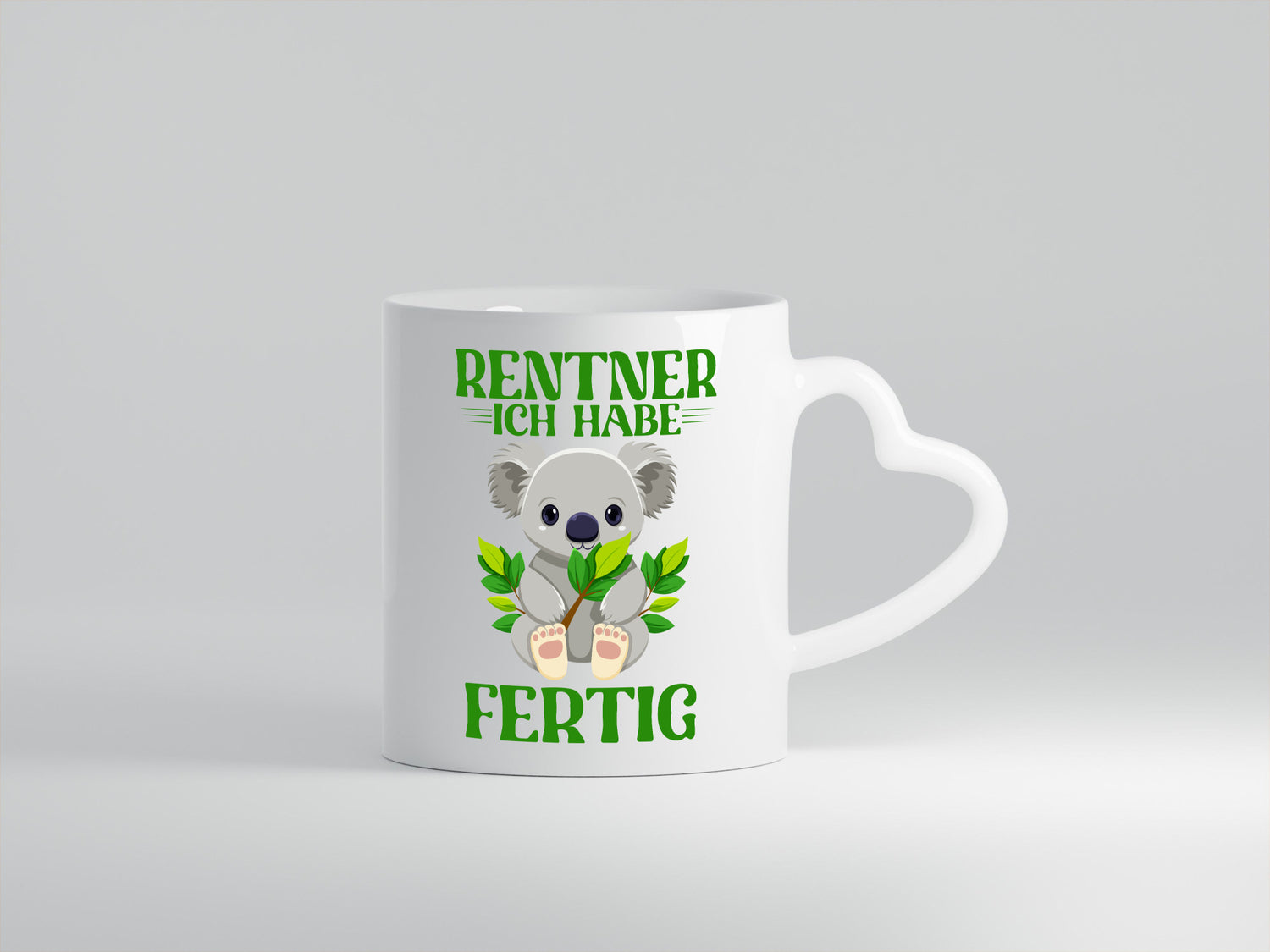 Rentner ich habe Fertig | Panda Ruhestand Geschenkidee Jubiläum Humor Tasse