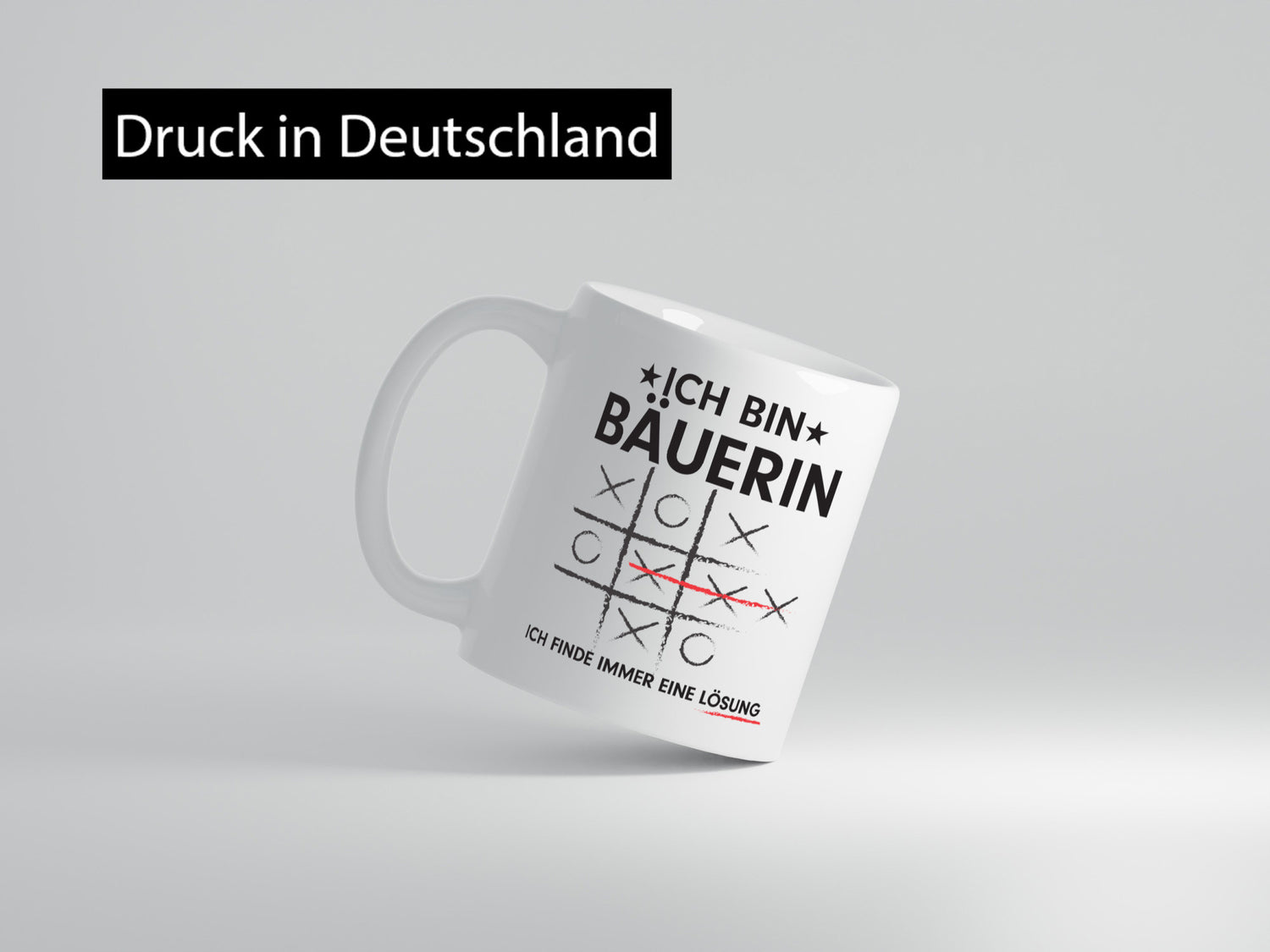 Lösung finden: Bäuerin | Bauernhof Landwirtschaft v2 lustiger Spruch Geschenk