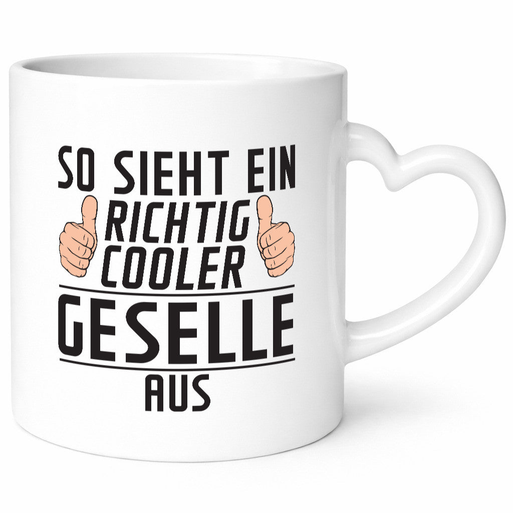 Richtig Cooler Geselle | Handwerker lustiger Spruch Geschenk Humor Geschenkidee