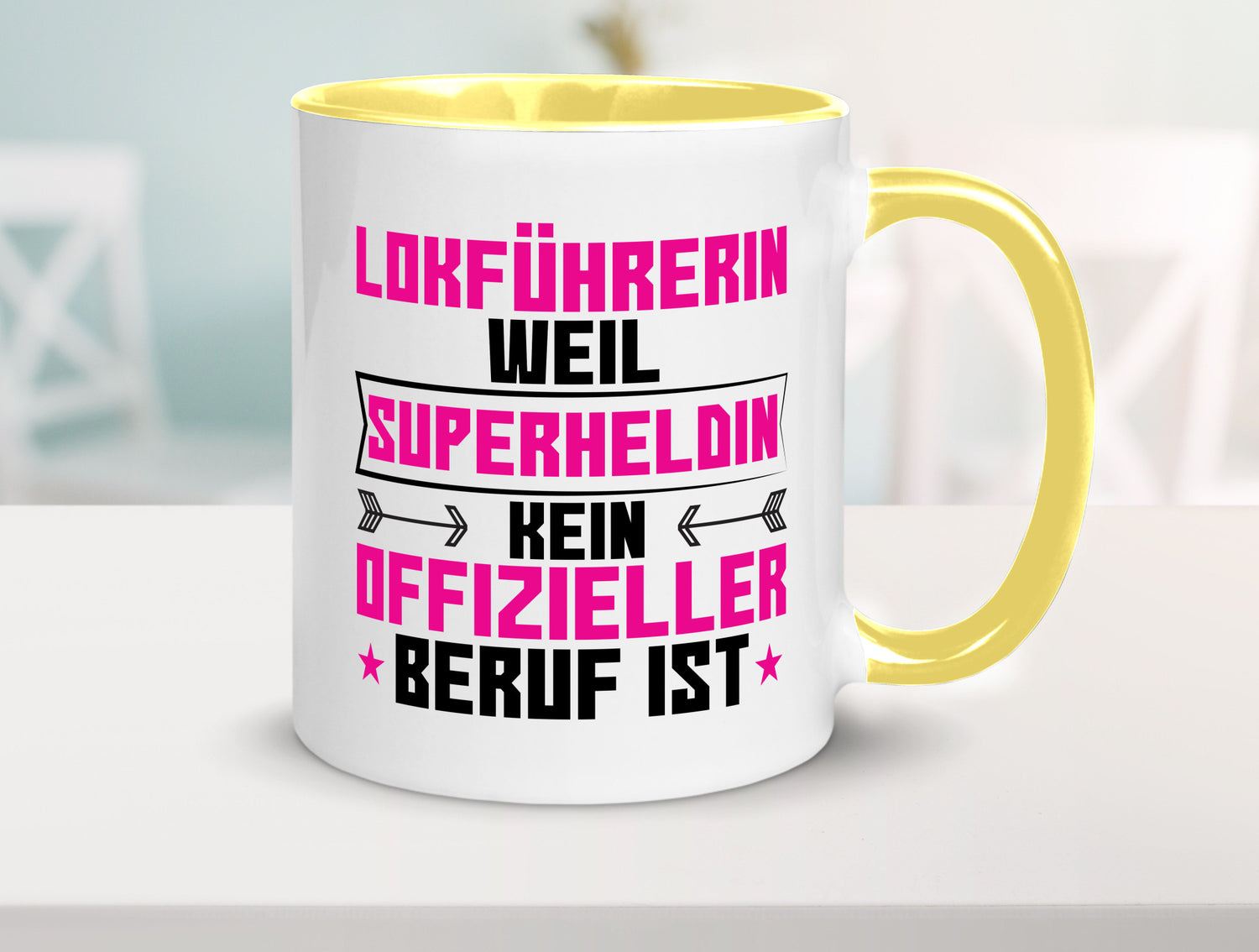 Superheldin Lokführerin | Zug Beruf Geschenk Arbeit Kollegen Büro lustiger