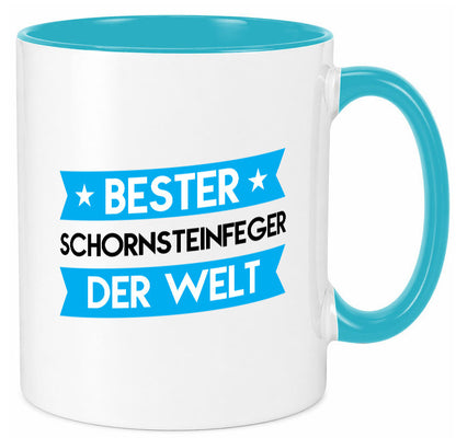 Bester Schornsteinfeger | Kaminkehrer Handwerk Humor Geschenkidee Tasse