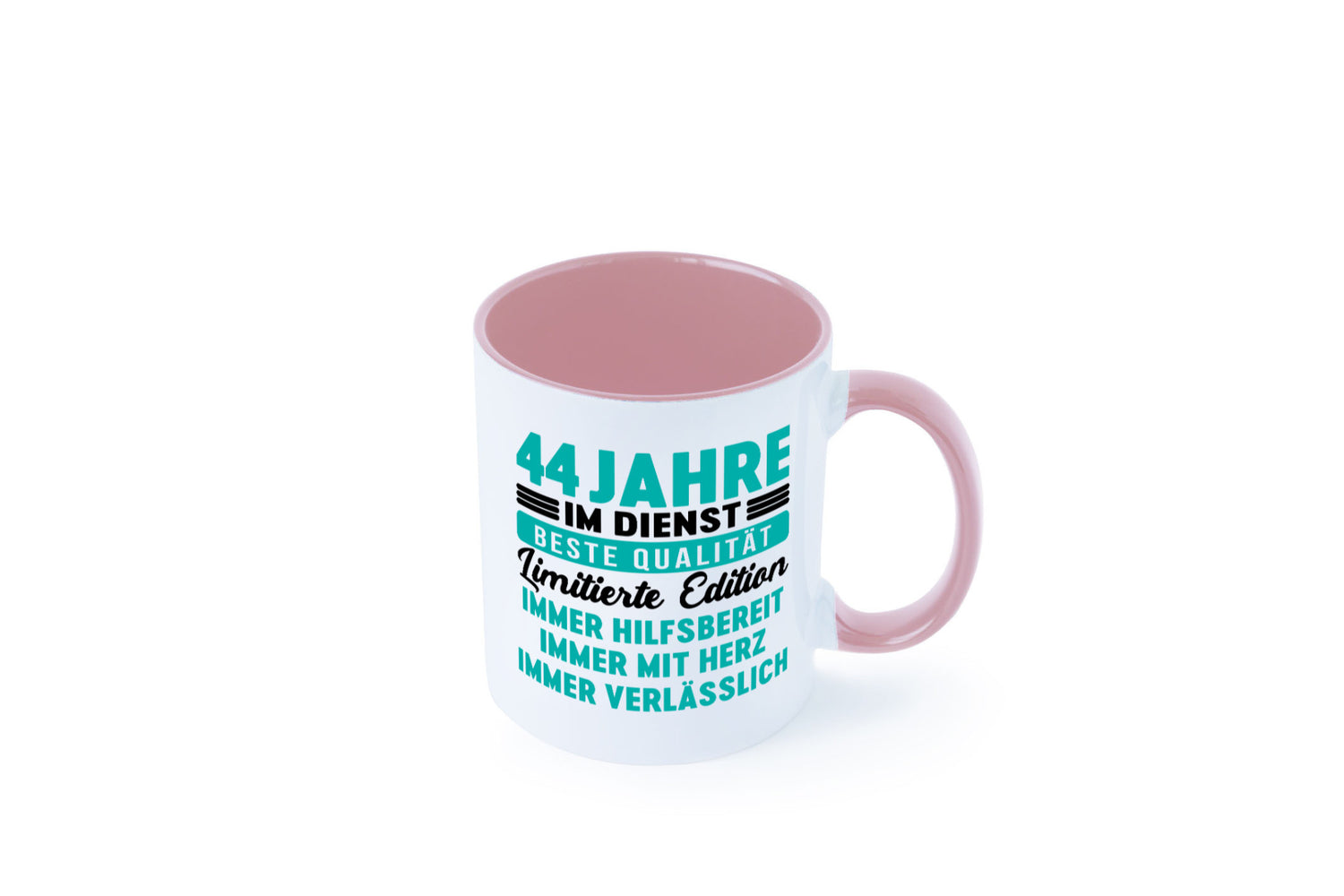 44 Jahre im Dienst | Jubiläum Arbeit v5 lustig Kollegen Büro Geschenk Tasse