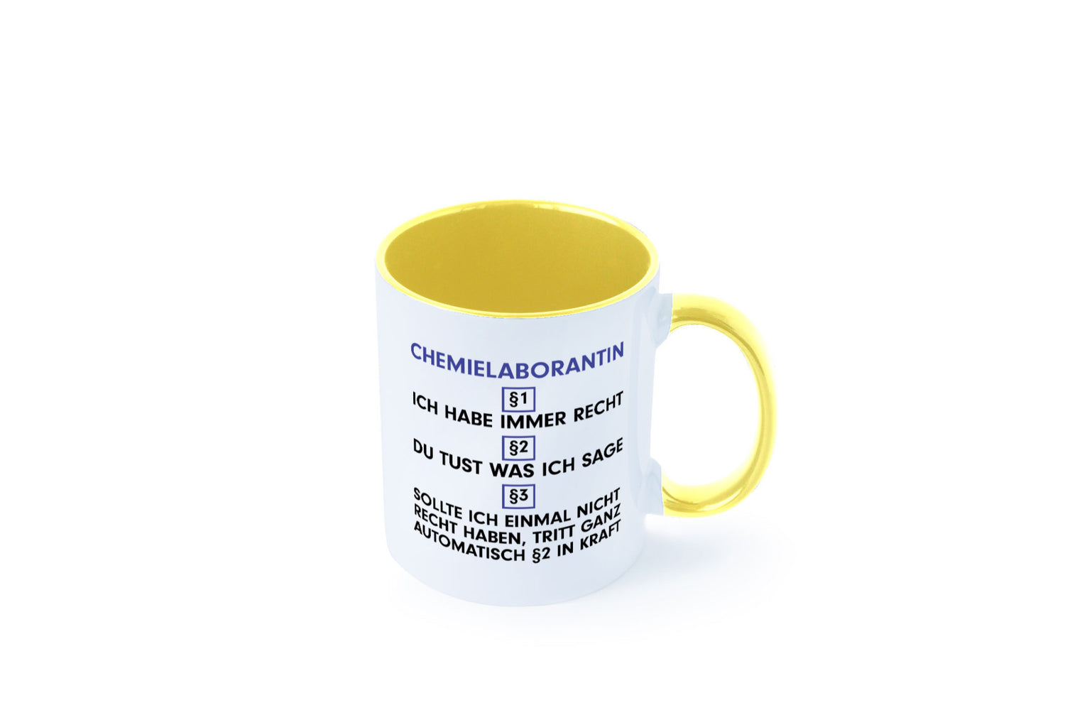 Ich habe immer Recht Chemielaborantin | Laborantin Chemie Humor Geschenkidee