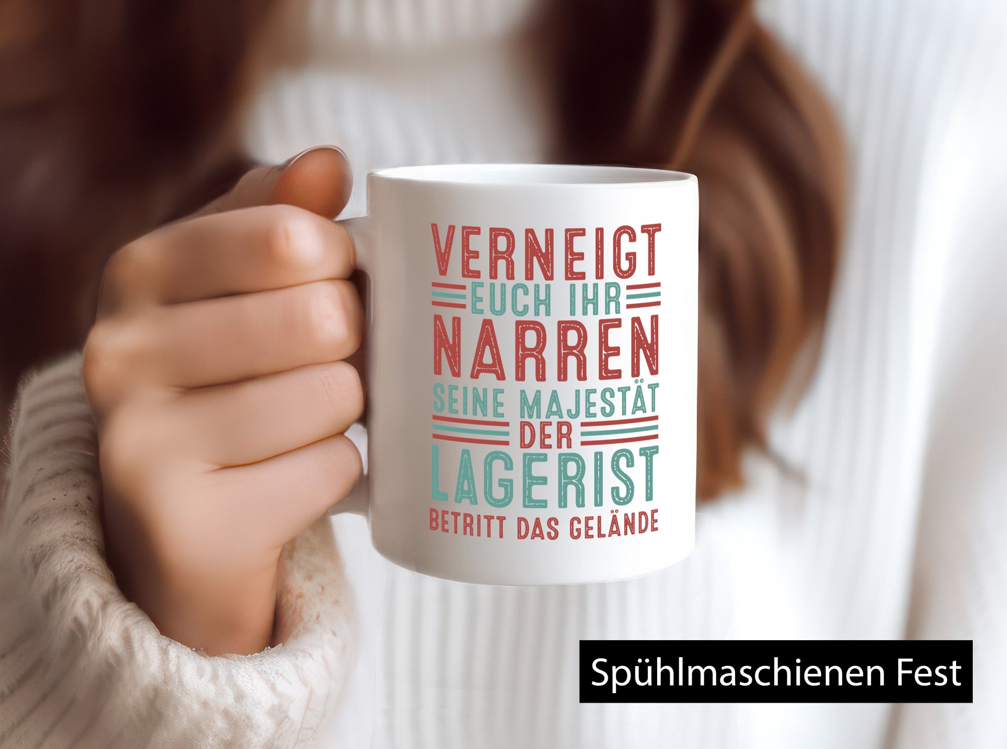 Verneigt euch: Lagerist | Lageristen Lager Arbeiter lustiger Spruch Geschenk
