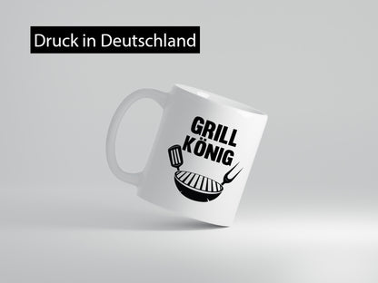Grill König | Meister Bester lustiger Spruch Geschenk Humor Geschenkidee Tasse