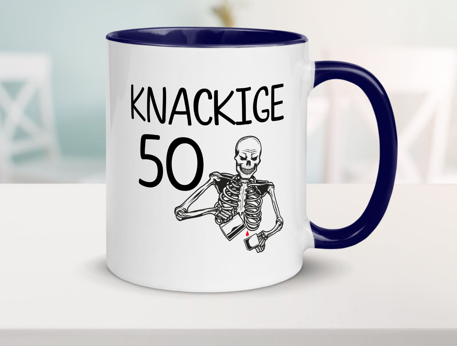 50. Geburtstag | Alt Knackig und Geschenk Geschenkidee lustiger Spruch Tasse