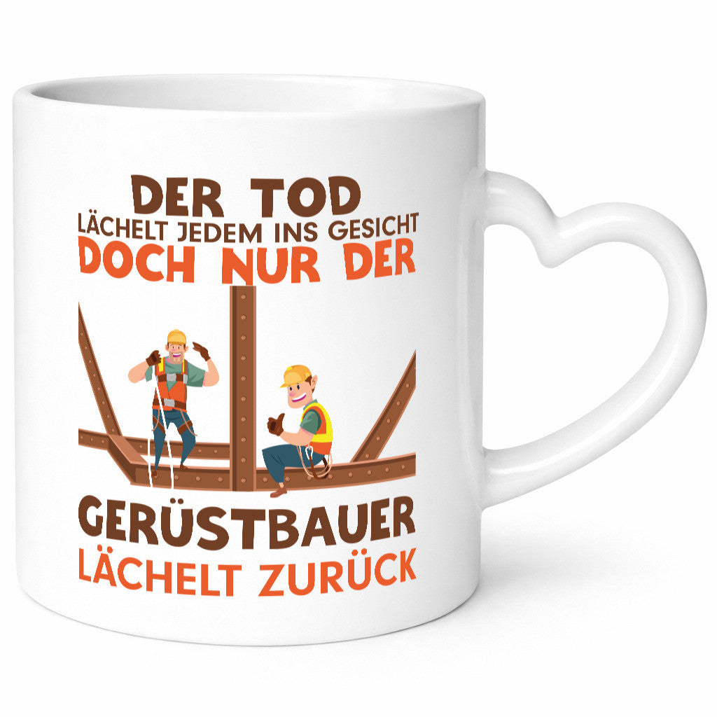 Gerüstbauer Spruch | Baustelle Tasse Humor lustig Geschenkidee Geschenk
