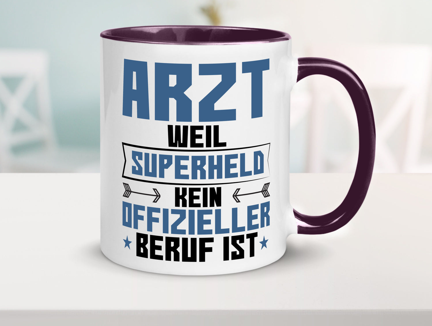 Superheld Arzt | Medizin Doktor Facharzt Geschenk Humor Geschenkidee lustiger