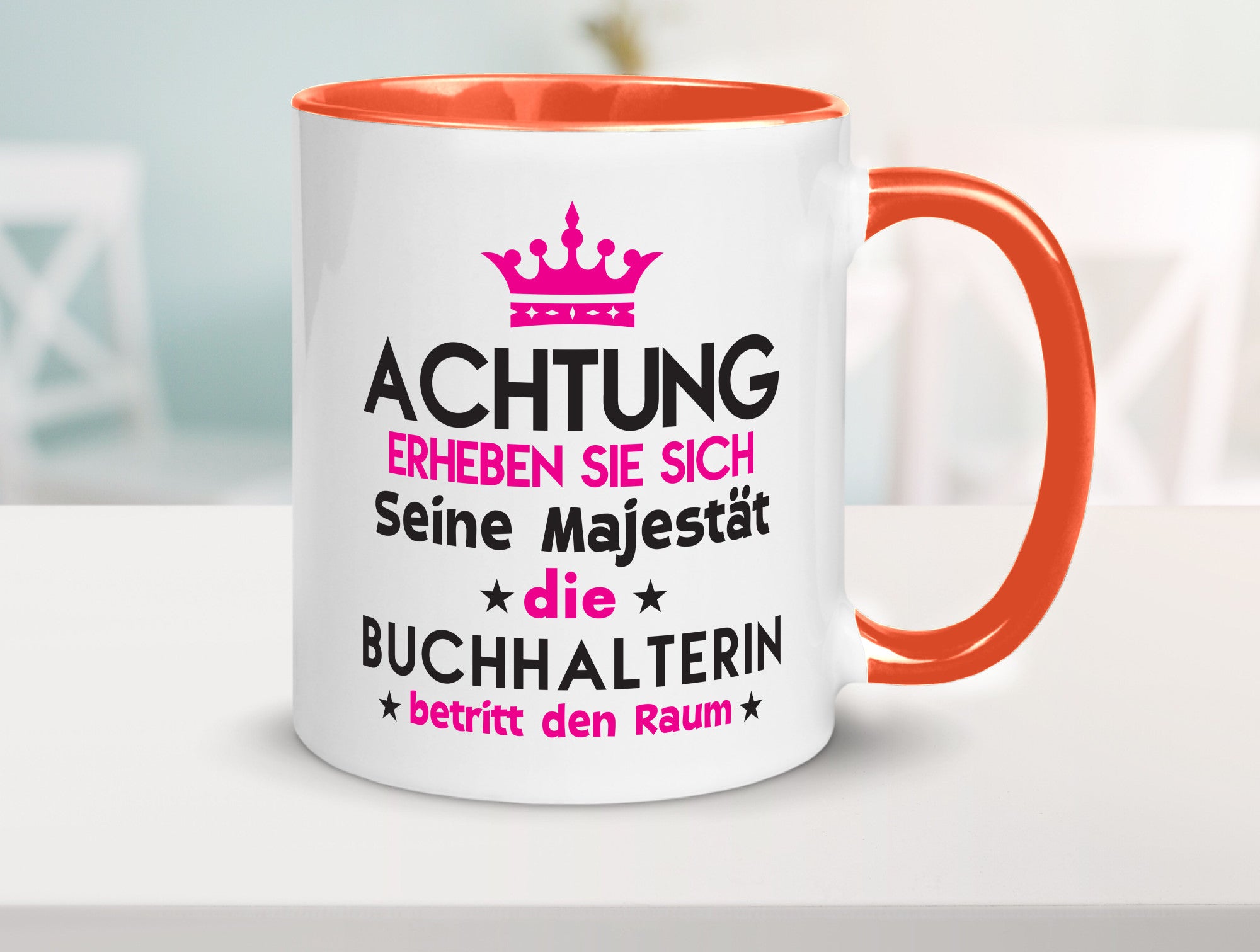 Seine Majestät Buchhalterin | Buchhaltung Humor Geschenkidee Tasse