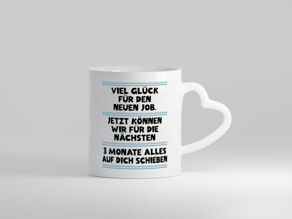 Vile glück mit dem neuen Job | Neuling Arbeit Geschenk Kollegen Büro lustiger
