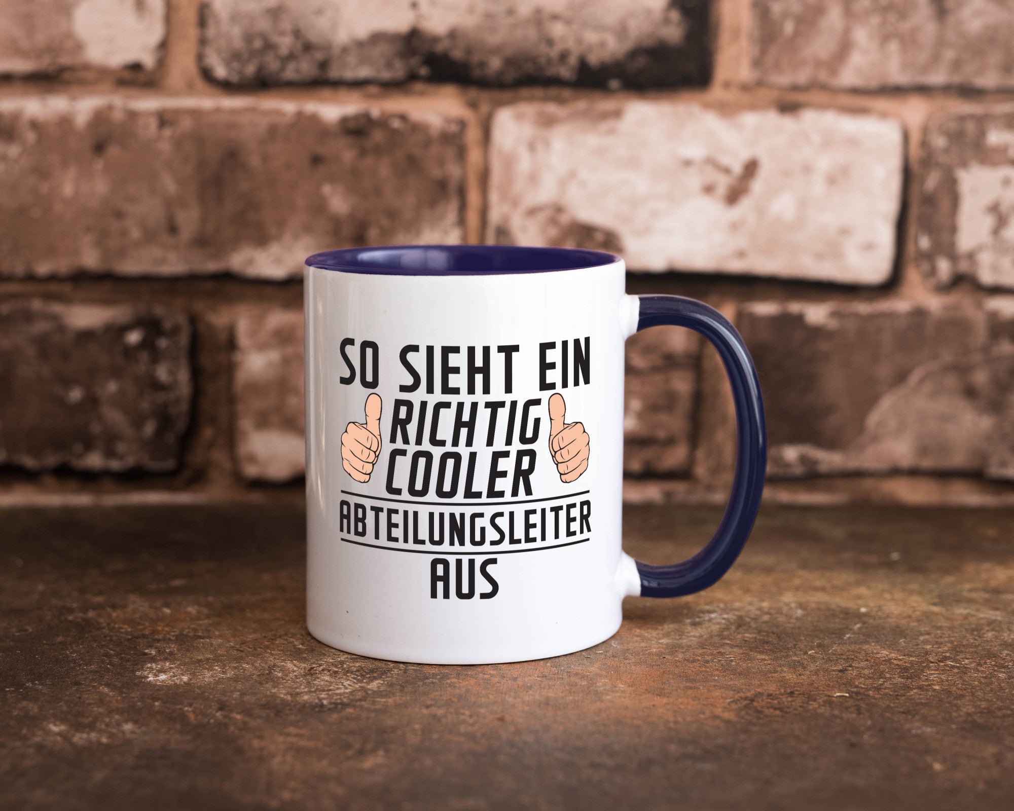 Richtig Cooler Abteilungsleiter| Führungskraft lustiger Spruch Geschenk Humor