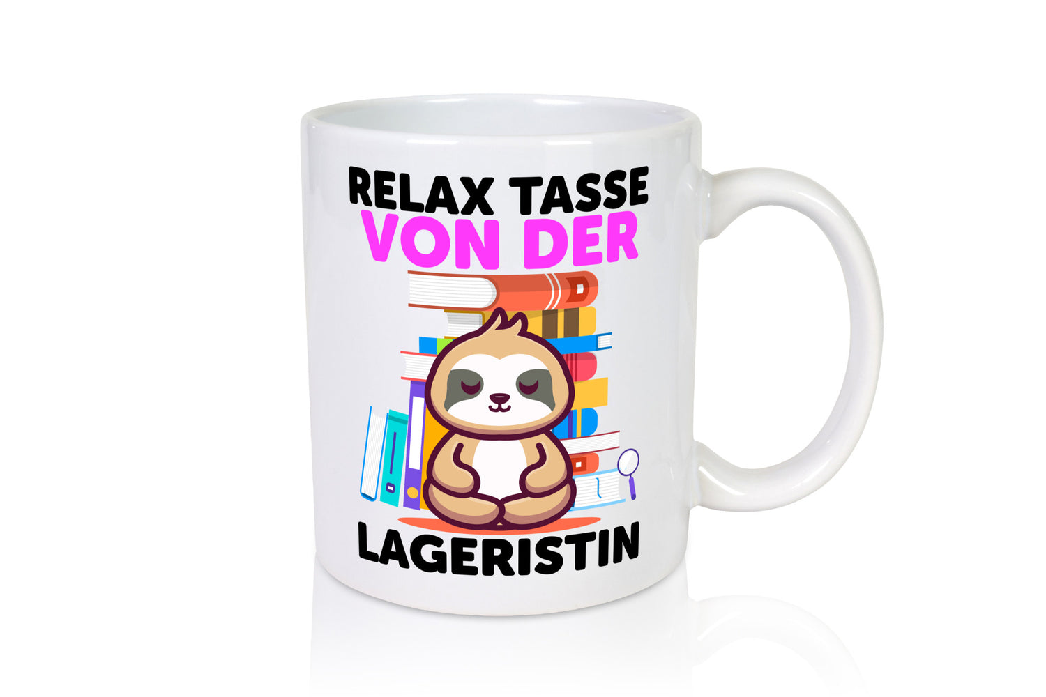 Relax Tasse: Lageristin | Beruf Lager Arbeiterin lustig Arbeit Kollegen Büro