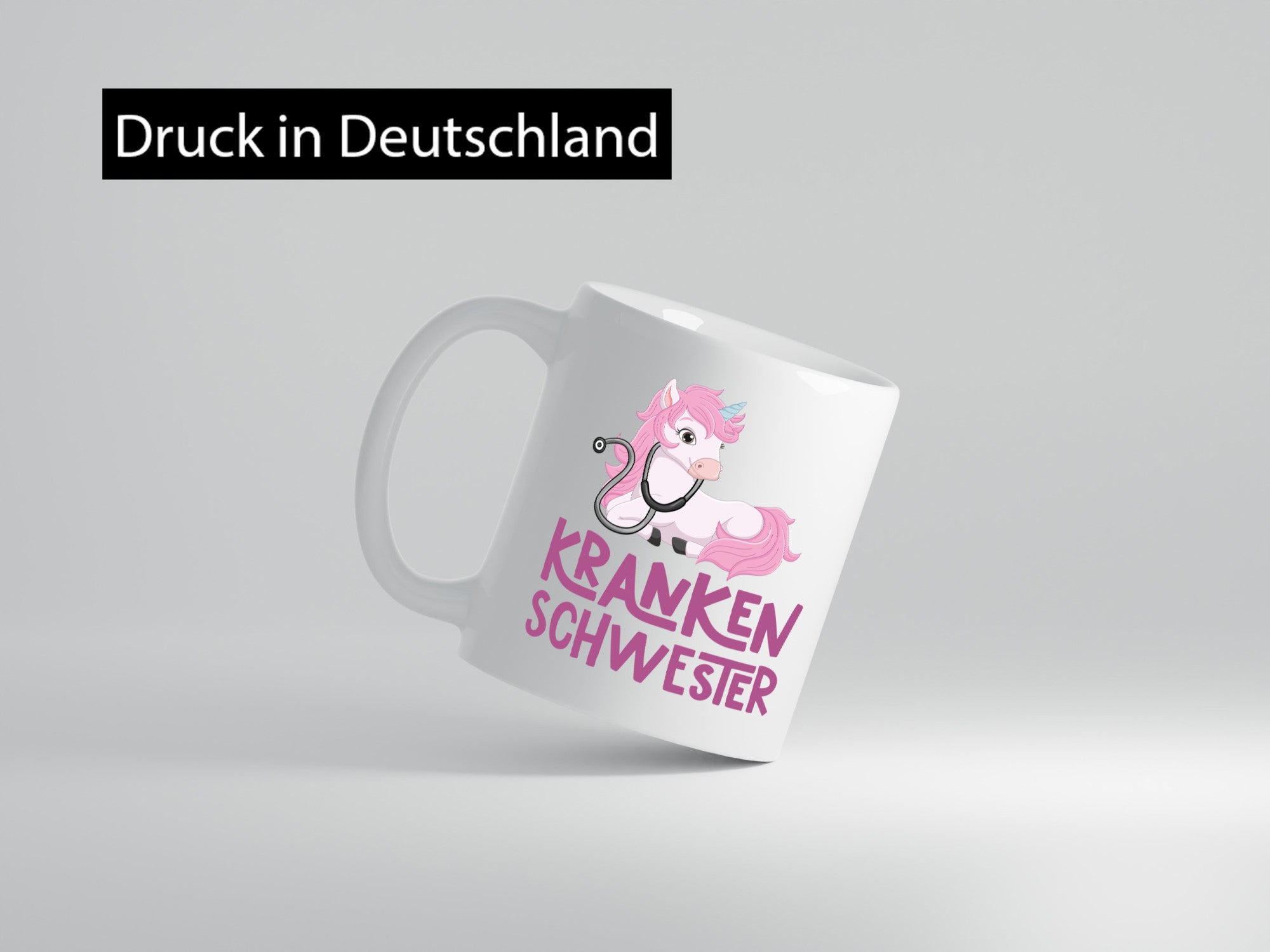 Krankenschwester | Süßes Einhorn Krankenhaus Humor Geschenkidee Tasse