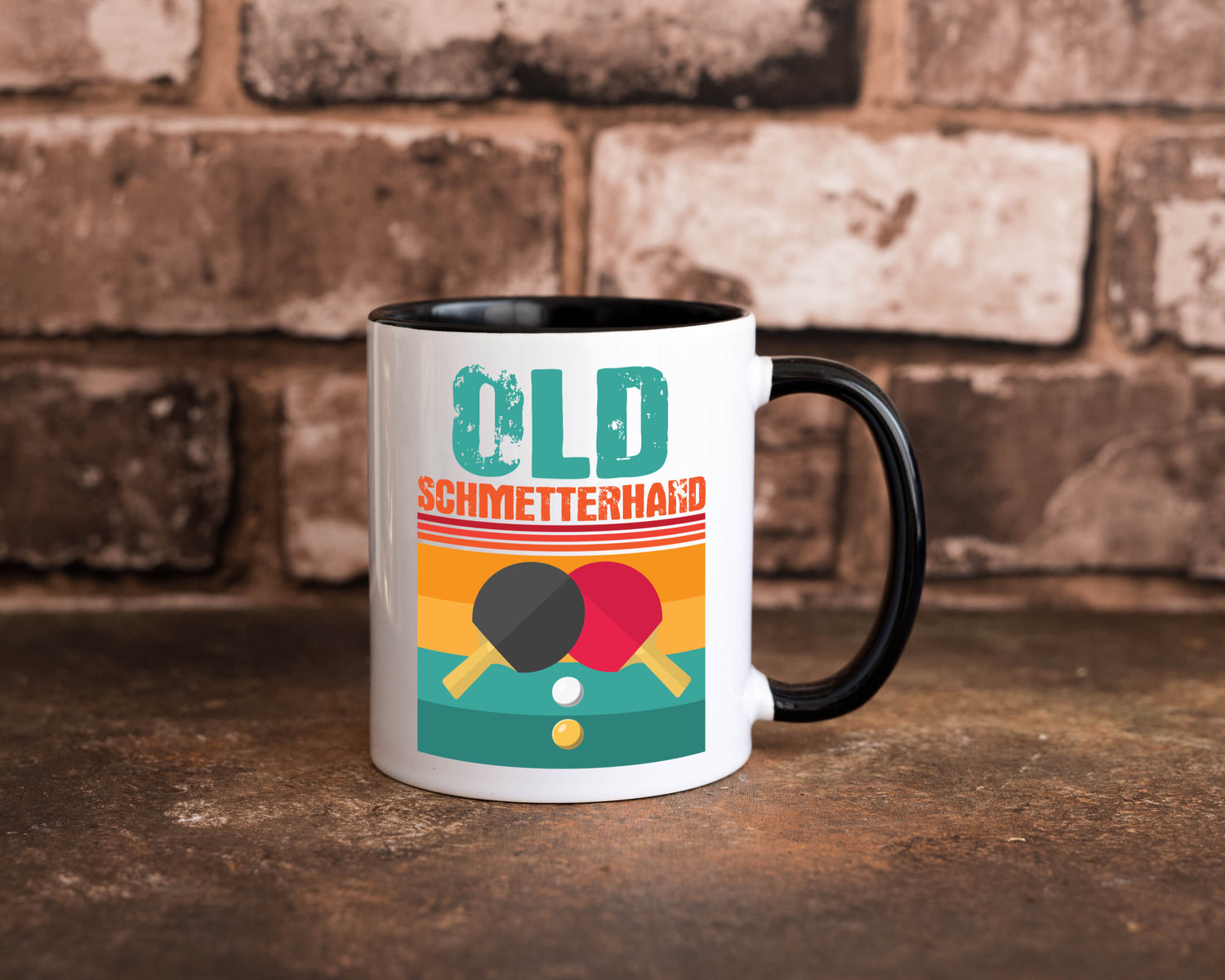 Tischtennis Tasse Humor Geschenkidee