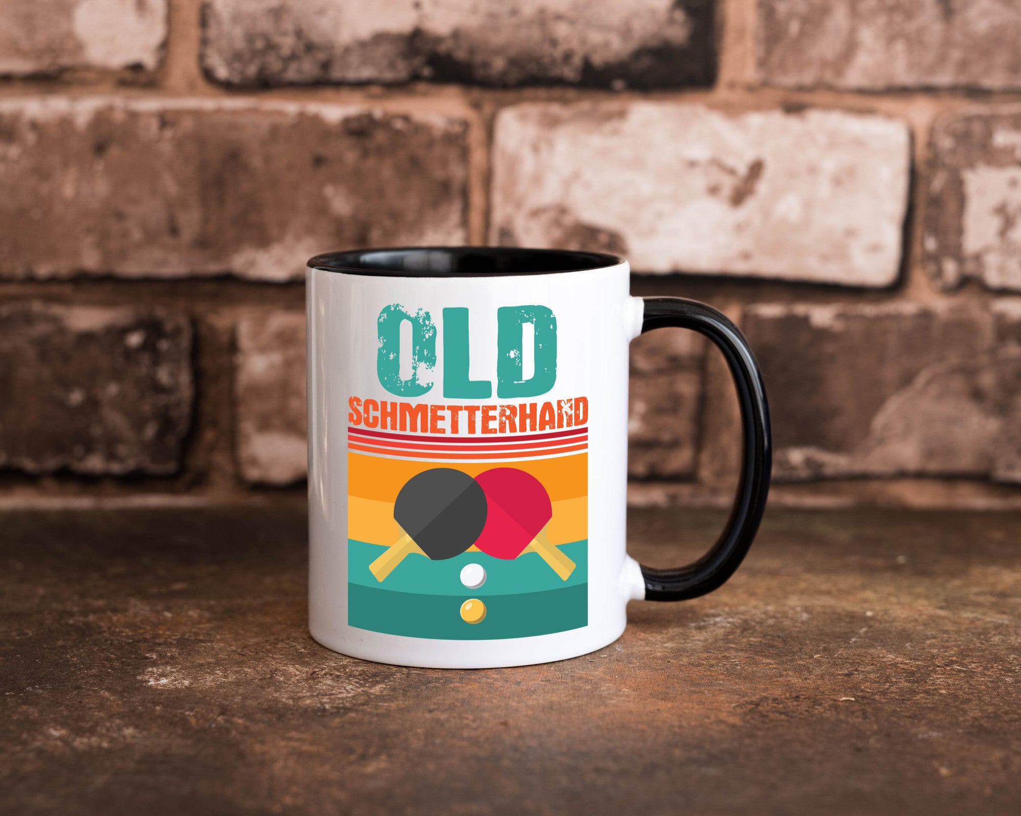 Tischtennis Tasse Humor Geschenkidee
