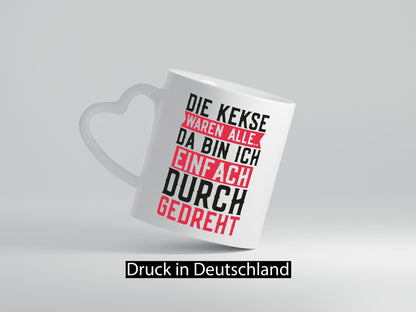Kekse waren alle | hangry launisch verrückt Spruch lustig Humor Geschenkidee