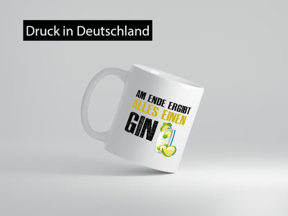 Gin | Spruch witzig Alkohol Geburtstag Tonic Geschenkidee Humor Tasse