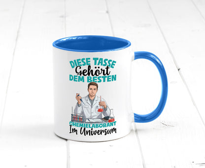 Im Universum: Chemielaborant | Laborant Chemie Humor Geschenkidee Tasse