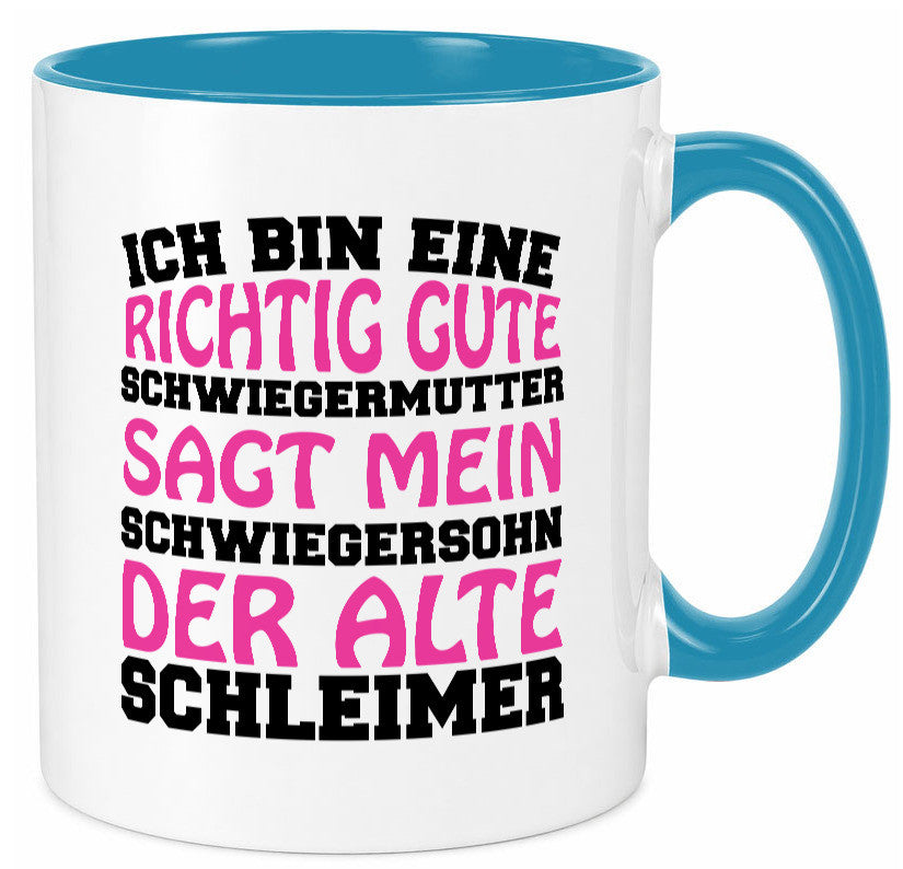 Gute Schwiegermutter lustig Familie Geschenkidee Geschenk Tasse