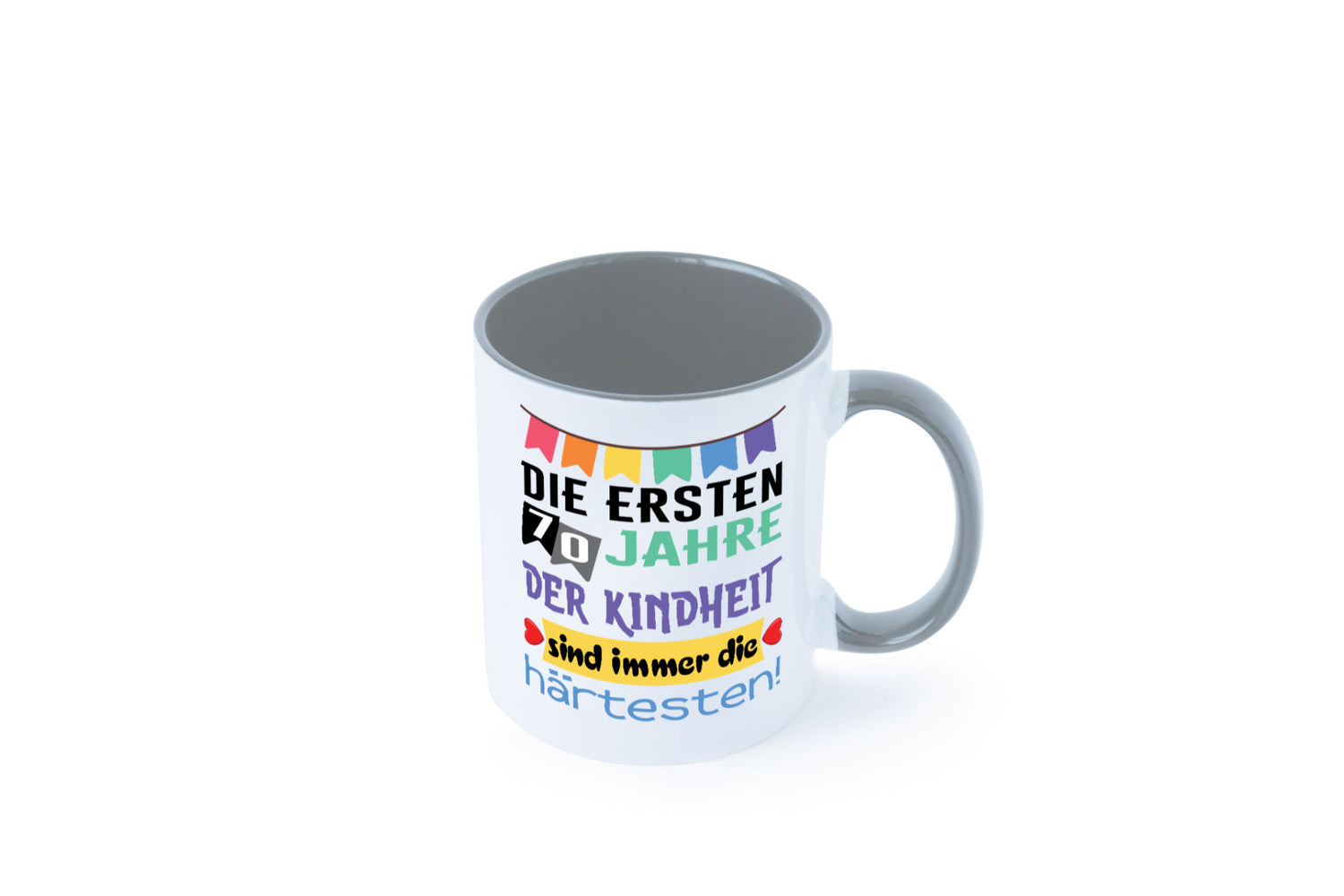 Die ersten 70 Jahre der Kindheit | 70. Geburtstag Rentner Humor Ruhestand