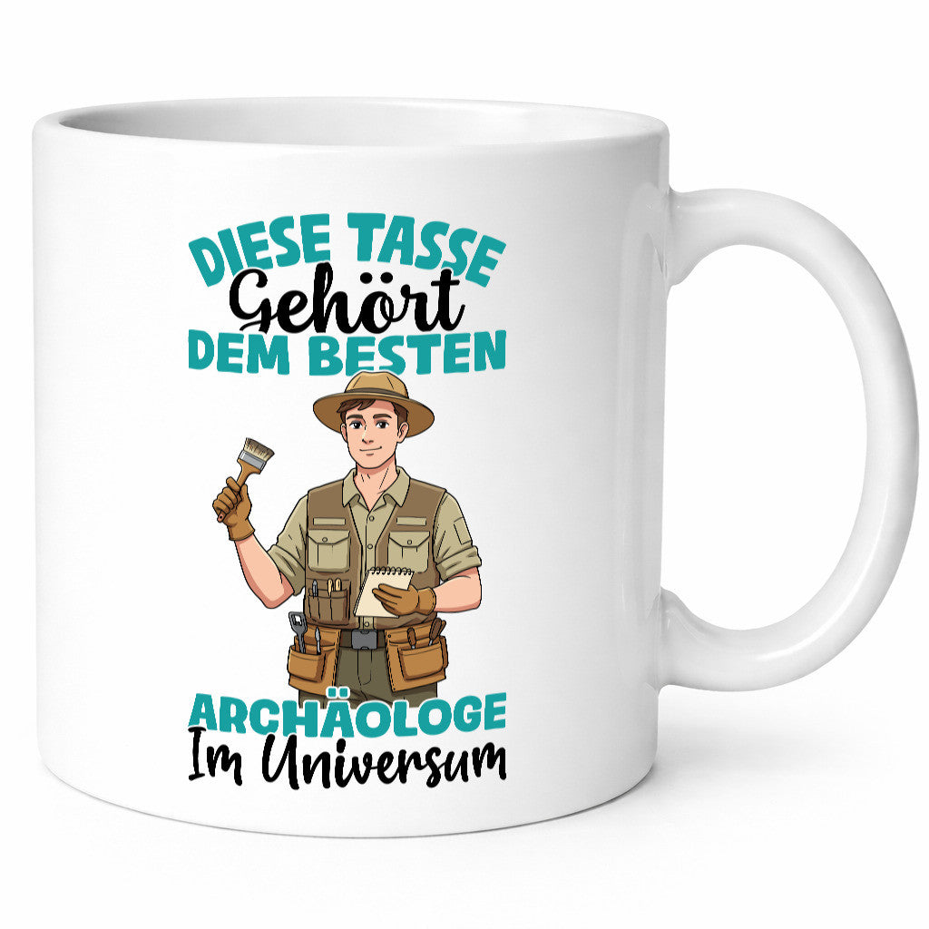 Im Universum: Archäologe | Archäologie Forscher lustig Humor Geschenkidee