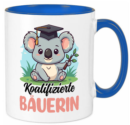 Koalifizierte Bäuerin | Bauernhof Landwirtschaft lustiger Spruch Geschenk Humor
