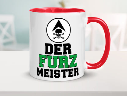 Der Furz Meister | Männer Tasse derber Humor Furzen lustiger Spruch Geschenk