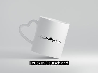 Berge Motiv | Alpen Skifahren Skiurlaub Apres Ski Geschenkidee Humor Tasse