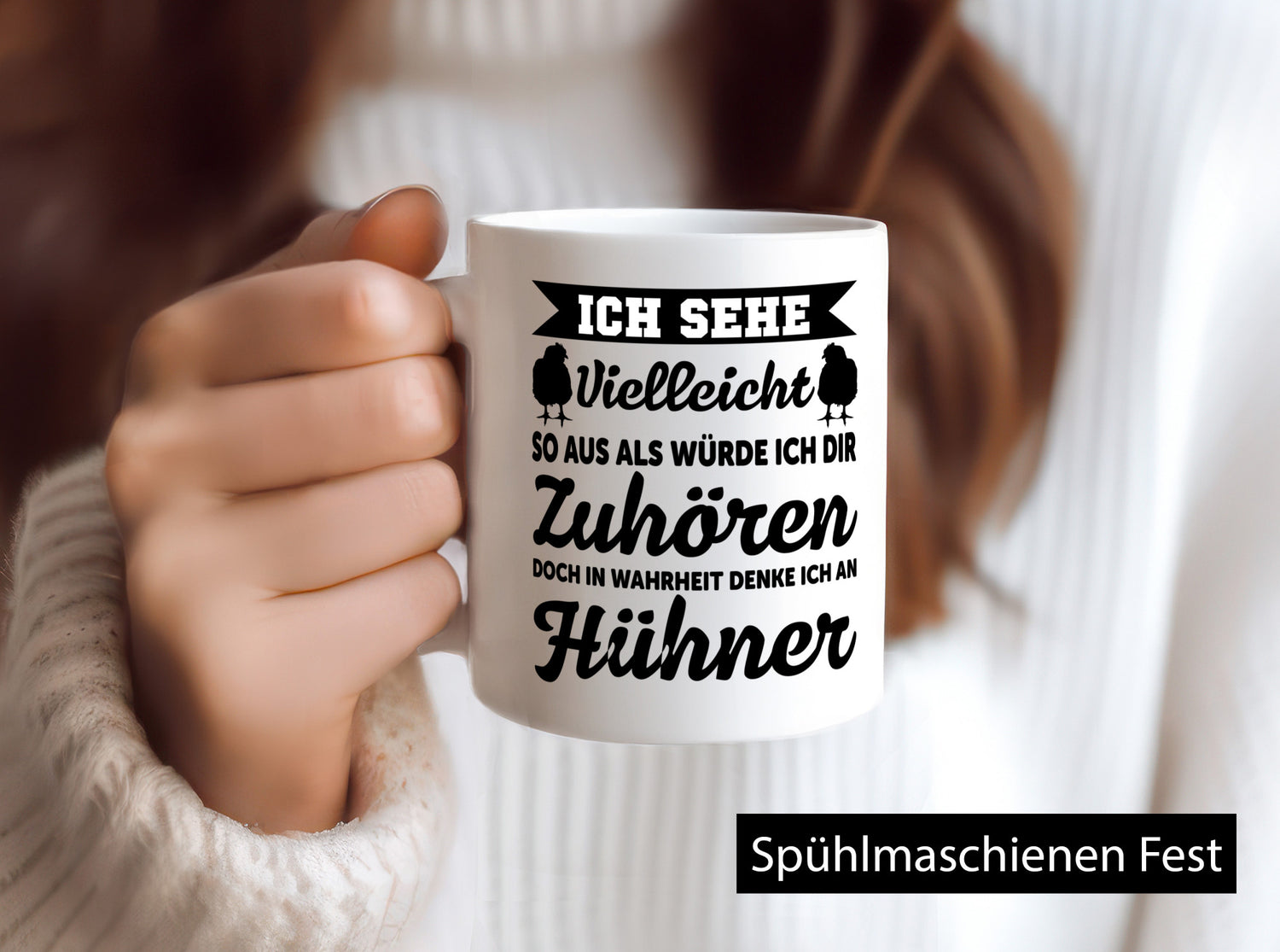 Hühner Spruch | lustige Tasse Hühnerhaltung Huhn Geschenk Humor Geschenkidee
