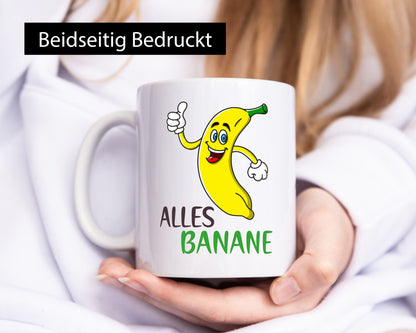 Alles Banane | Frucht Bananen Liebhaber Geschenk Humor Geschenkidee lustiger