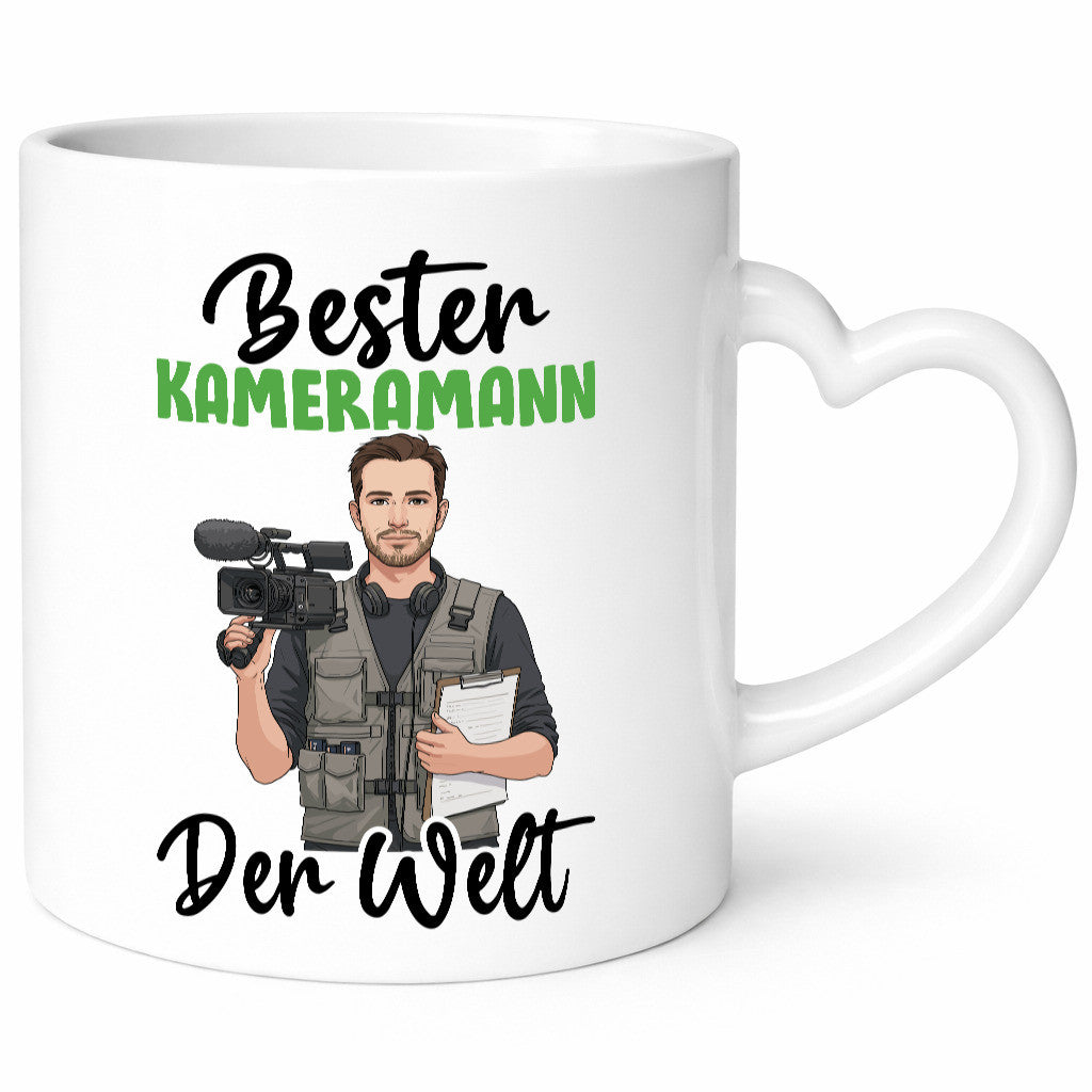 Bester Kameramann | Kamera v2 lustig Humor Geschenkidee Geschenk Tasse