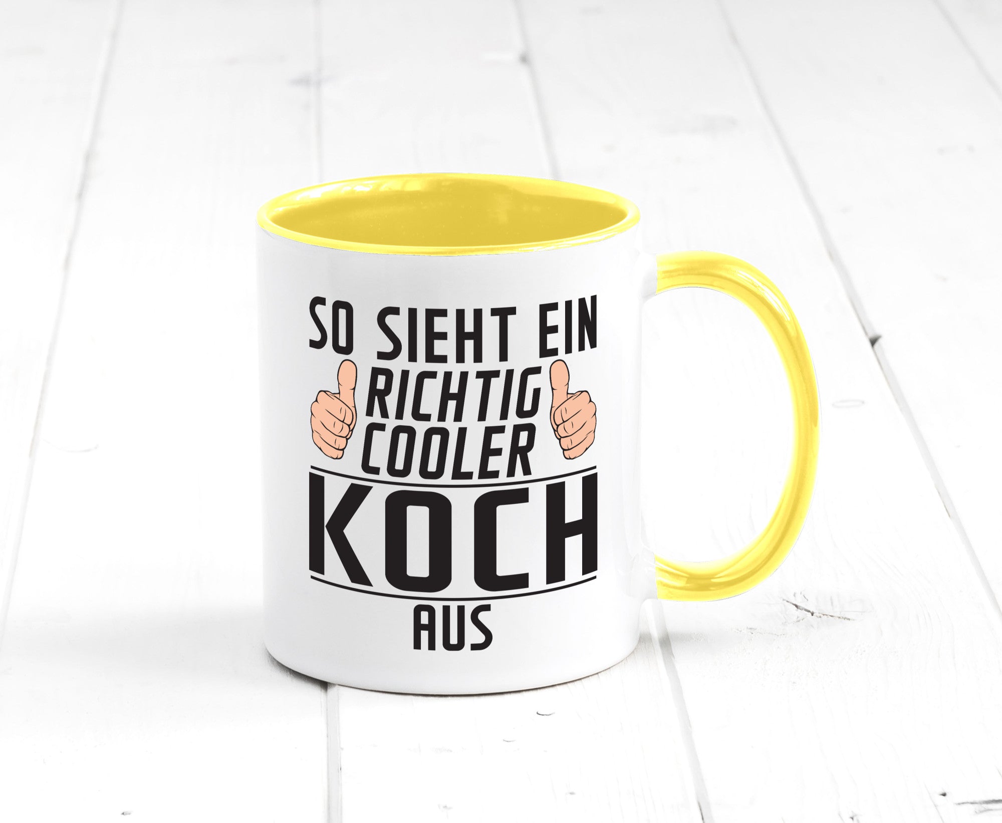 Richtig Cooler Koch | Chefkoch Humor Arbeit Kollegen Büro Geschenkidee Tasse