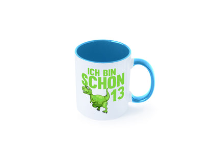 13. Geburtstag | 13 Jahre Dino Dinosaurier Humor Geschenkidee Tasse