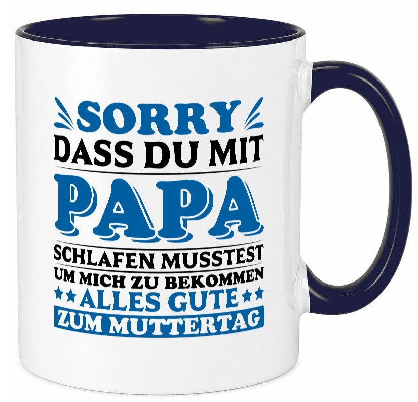 Muttertags Tasse vl10 lustig Familie Geschenkidee Geschenk