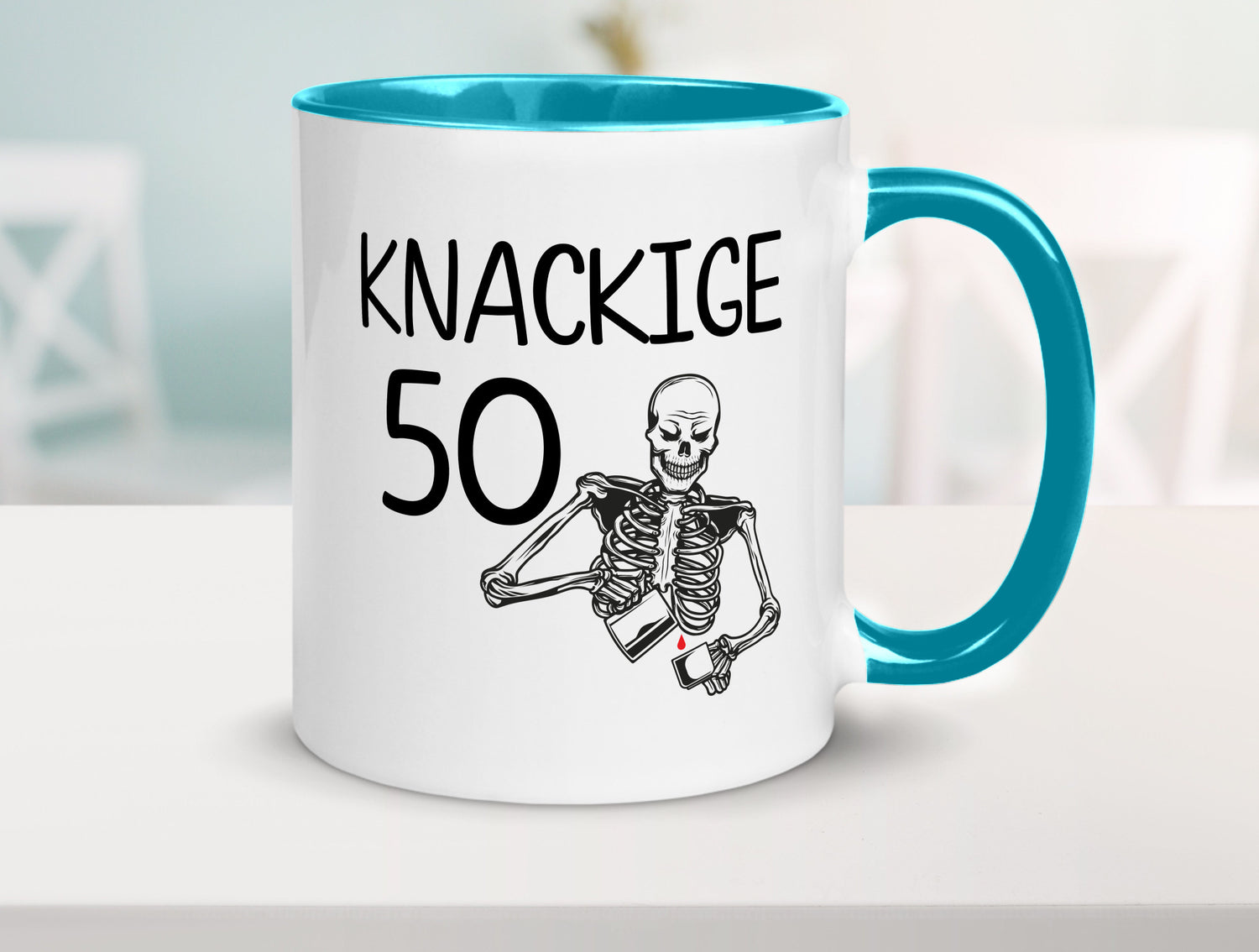 50. Geburtstag | Alt Knackig und Geschenk Geschenkidee lustiger Spruch Tasse